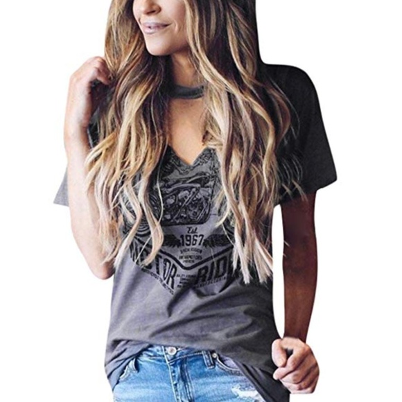 New! Women's Free Rider Ash Top Size S-XL - Picture 3 of 4
